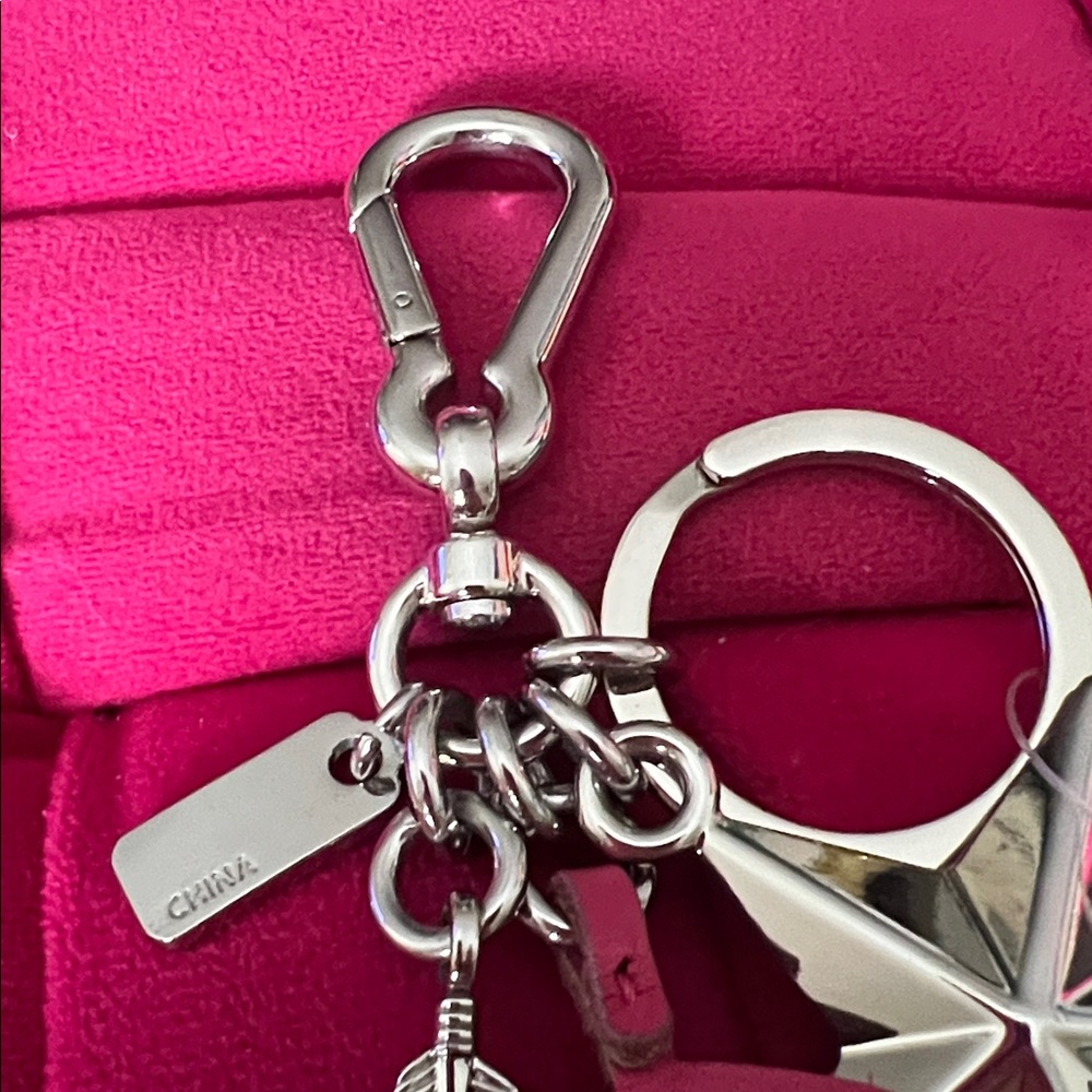 Coach Feather Bag Charm-NWT - Picture 6 of 7